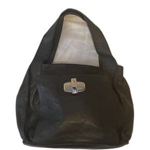 b. makowsky leather handbag